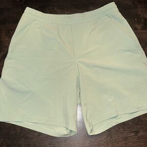 Lululemon pace breaker short 7” inch inseam, mint green